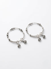 Baby swing charms silver kada