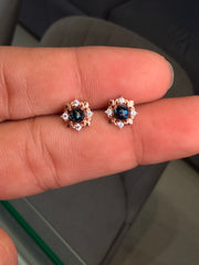 Avya spark silver stud