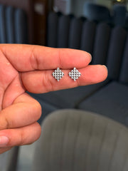 Vini glow silver stud