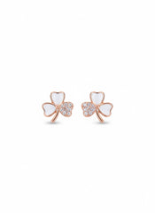 Lira bloom silver stud