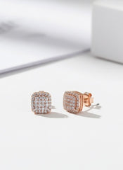 Mira Gleam silver Stud