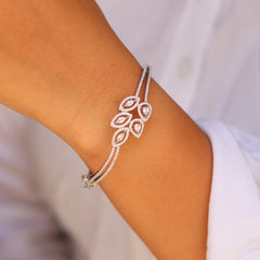 Silver Kada for Women - V One Jewellery