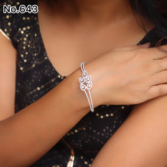 Silver Kada for Women - V One Jewellery