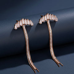 Minimal muse silver earrings