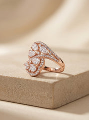 Silver delight ring for women