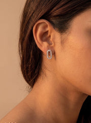 Royal gleam silver pendant set for women
