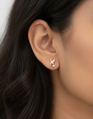 Rani gleam silver stud