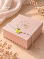 Cute Charm 92.5 Silver Kids Bracelet