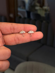 Elina Glow silver Stud