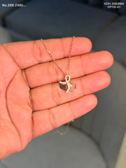 Bloom heaven silver chain pendant