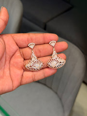 Heliora silver earrings