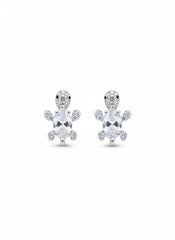 Harmony Tortoise Silver Stud