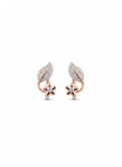 Petal radiance silver stud