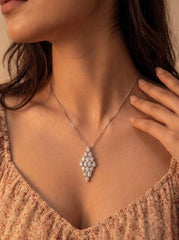 Lavaynya silver pendant set for women