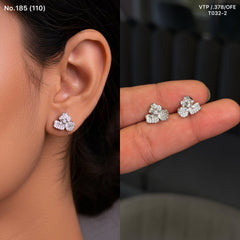 Samira gleam silver stud