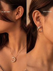 Kavya silver pendant set for women