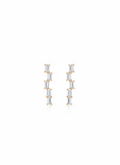 Nysa dew silver stud