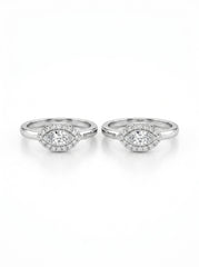Elegant touch silver toerings for women