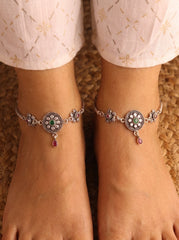 Classic Jaipur Silver Payal for Women