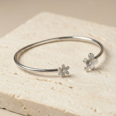 Oraya silver kada for women
