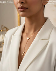 Charmed heart silver chain pendant