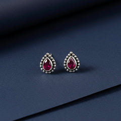 Meher voilet silver stud