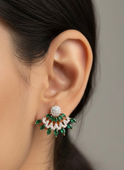 Nature glow silver stud