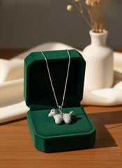 Puplinks silver chain pendant