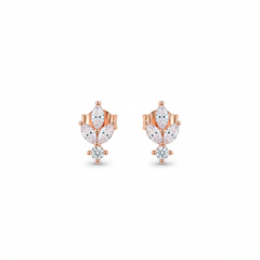 Nita dew silver stud