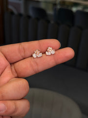Riva dew silver stud