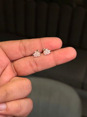 Swan lake silver stud