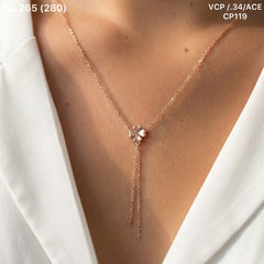 Floraswing silver chain pendant for women