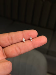 Nita dew silver stud