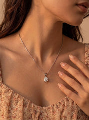 Sofia silver pendant set for women
