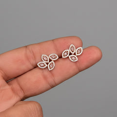 Hira Charm silver Stud