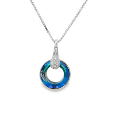 Cloud essence silver chain pendant