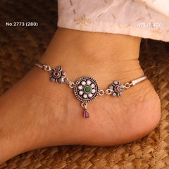 Classic Jaipur Silver Payal for Women