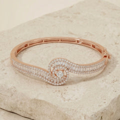 Puregrace silver kada for women