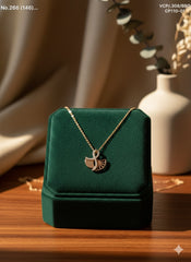 Bloom heaven silver chain pendant