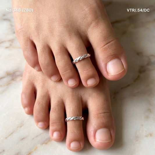 Liana silver toerings for women
