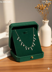 Wandering charms silver chain pendant