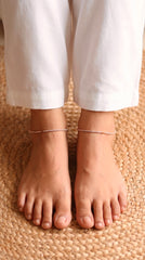 BlocAura Rose Gold Payal for Women