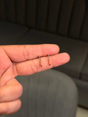 Alina gleam silver stud