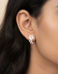 Kaira Dew silver Stud