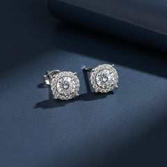 Eira Moon silver Stud