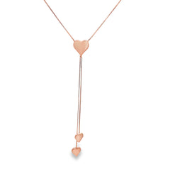 Charmed heart silver chain pendant