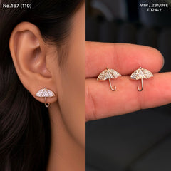Elina Glow silver Stud