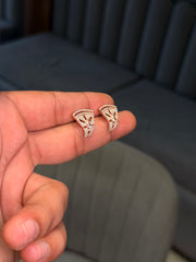 Yuva frost silver stud