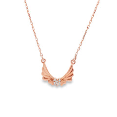 Heaven’s whisper silver chain pendant