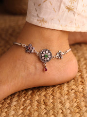 Classic Jaipur Silver Payal for Women